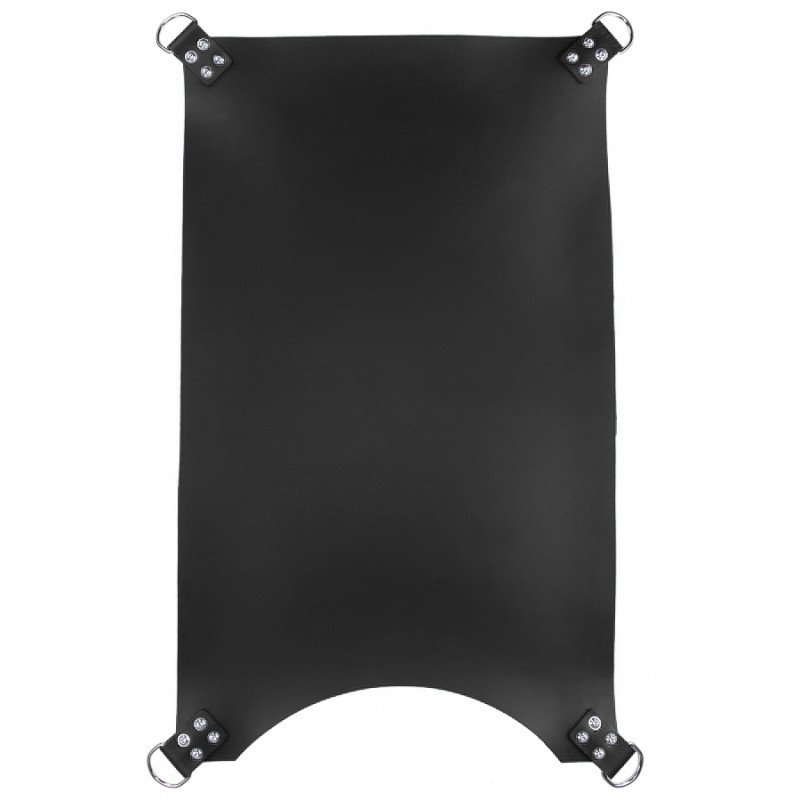 Mr Sling Sling en cuir 4 Points Noir